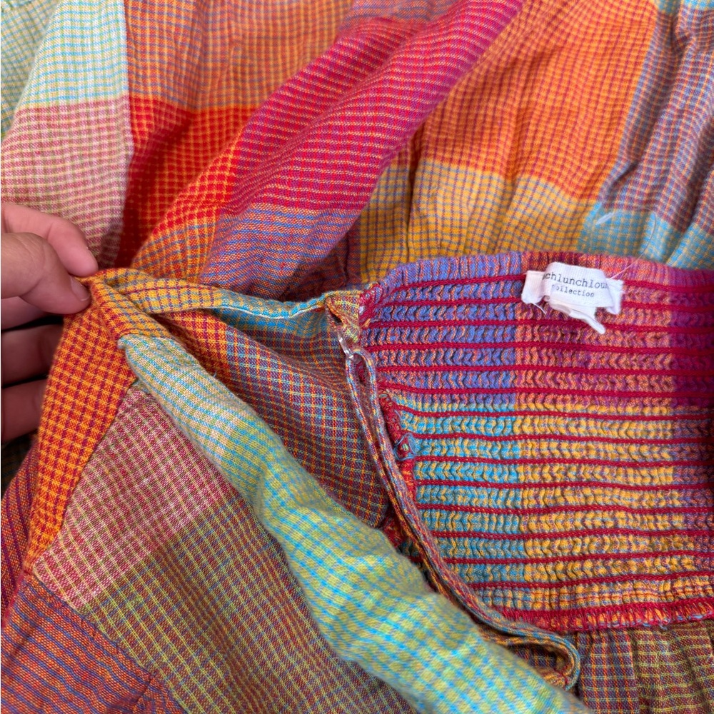 Beachlunchlounge Multicolor Patchwork Maxi Dress - image 8